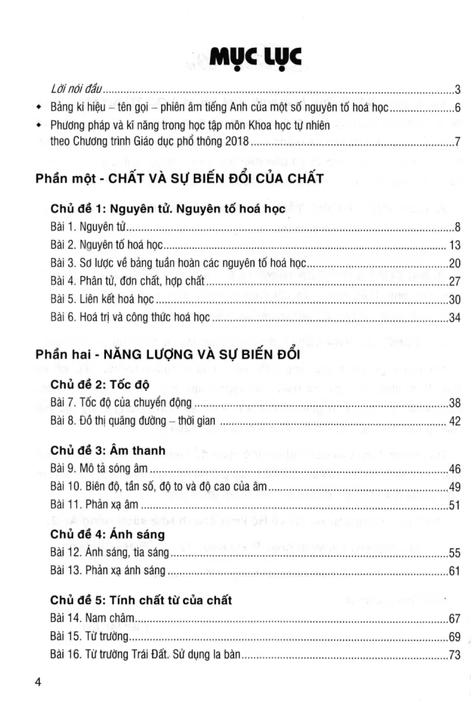 BỒI DƯỠNG HỌC SINH GIỎI KHOA HỌC TỰ NHIÊN LỚP 7 (Theo chương trình GDPT mới)